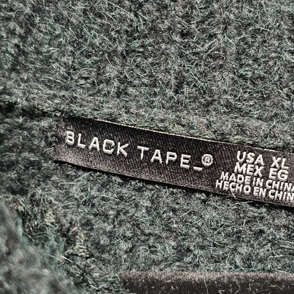 NEW Black Tape Pine Green Cable Knit Sweater size XL - Picture 2 of 7